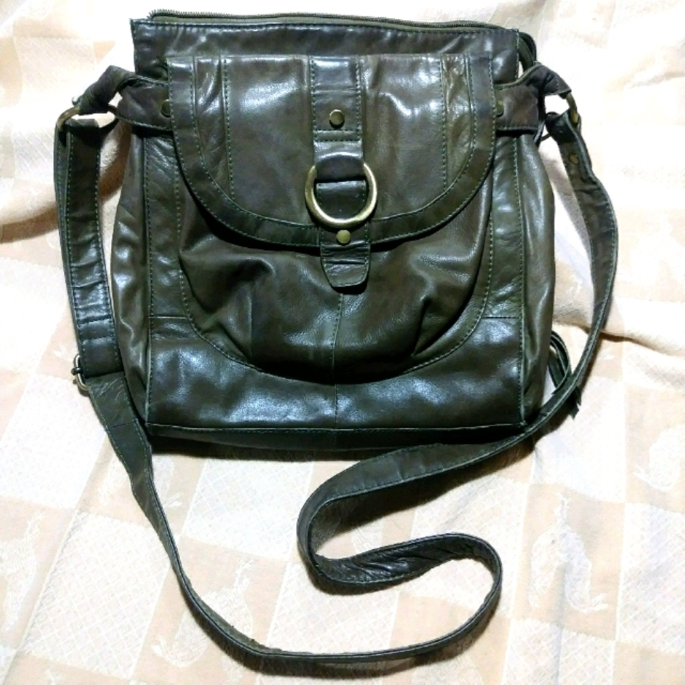 Great American Leather Bag